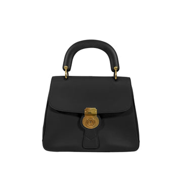 Burberry DK88 Leather Top Handle Tote Bag Medium Black 4054220 158123486 [P]